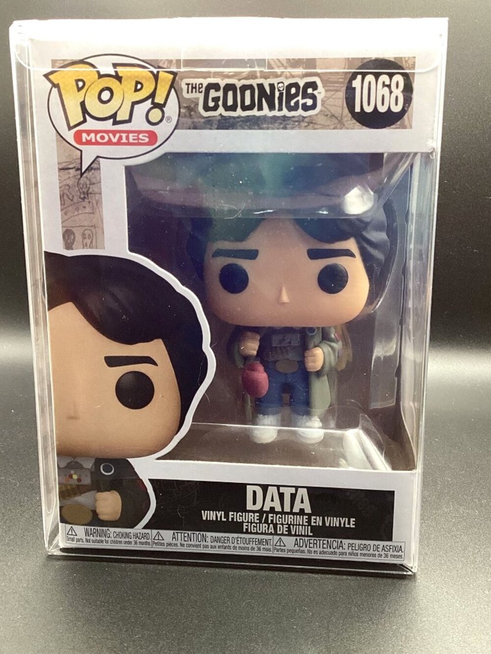 Funko Pop! Vinyl The Goonies Data #1068 w/ Protector Brand New Collectible Item!